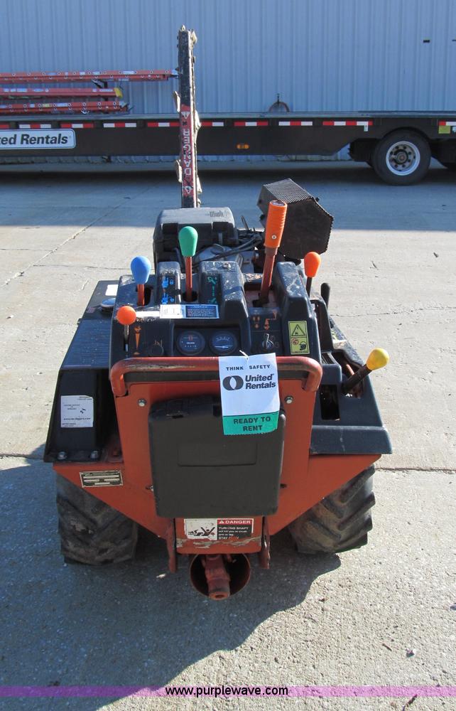 image for item E5726 2007 Ditch Witch 1820H walk behind trencher
