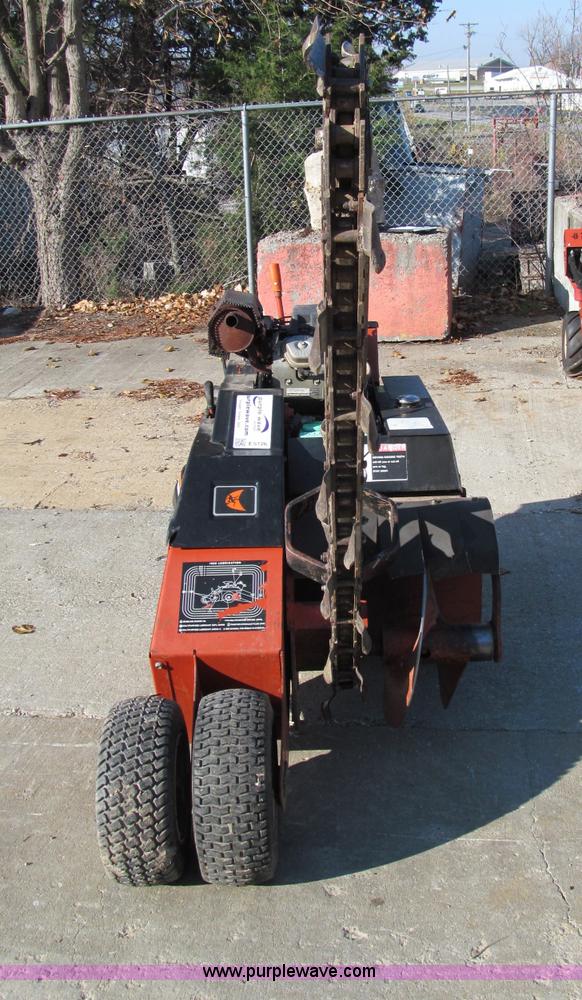 image for item E5726 2007 Ditch Witch 1820H walk behind trencher