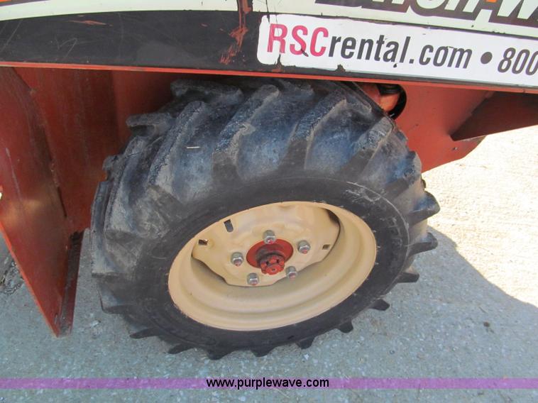 image for item E5726 2007 Ditch Witch 1820H walk behind trencher