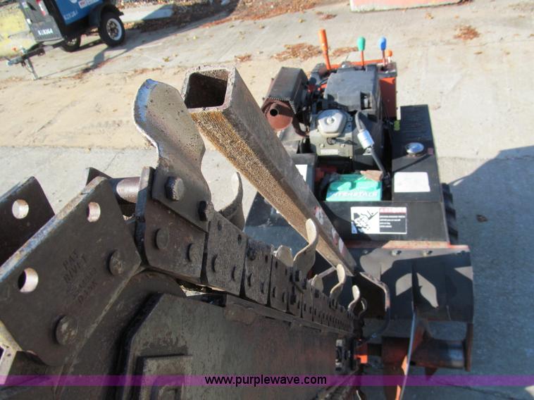 image for item E5726 2007 Ditch Witch 1820H walk behind trencher