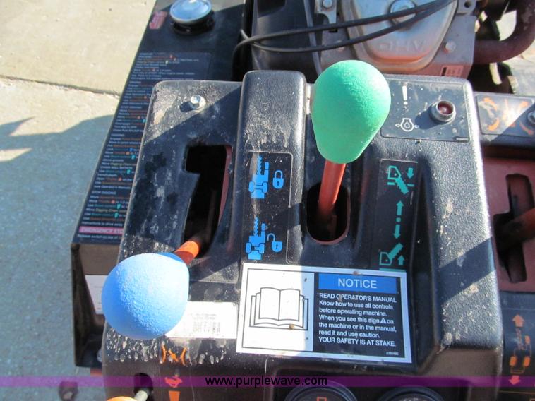 image for item E5726 2007 Ditch Witch 1820H walk behind trencher