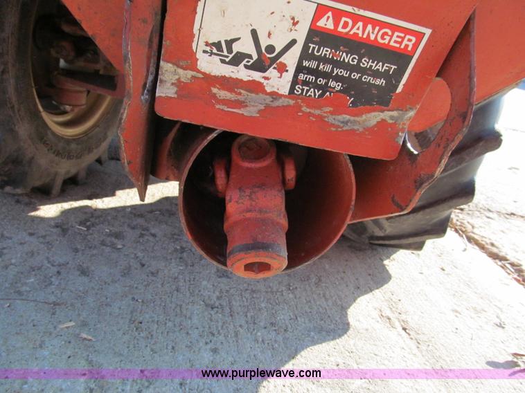 image for item E5726 2007 Ditch Witch 1820H walk behind trencher