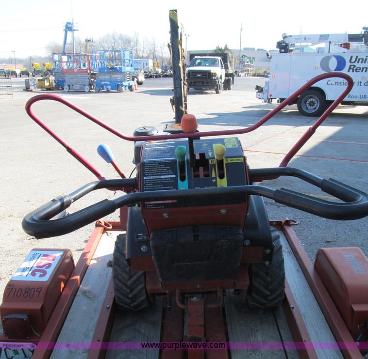 image for item E5727 2007 Ditch Witch 1330H walk behind trencher