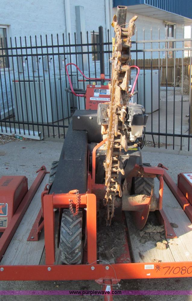 image for item E5727 2007 Ditch Witch 1330H walk behind trencher