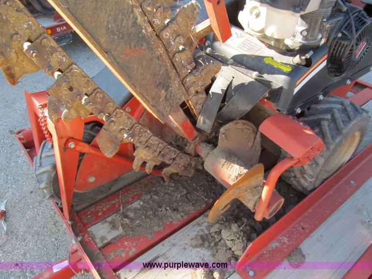 image for item E5727 2007 Ditch Witch 1330H walk behind trencher