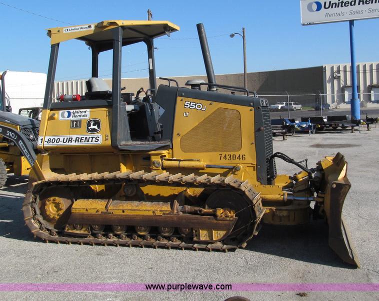 image for item E5728 2005 John Deere 550J LT dozer