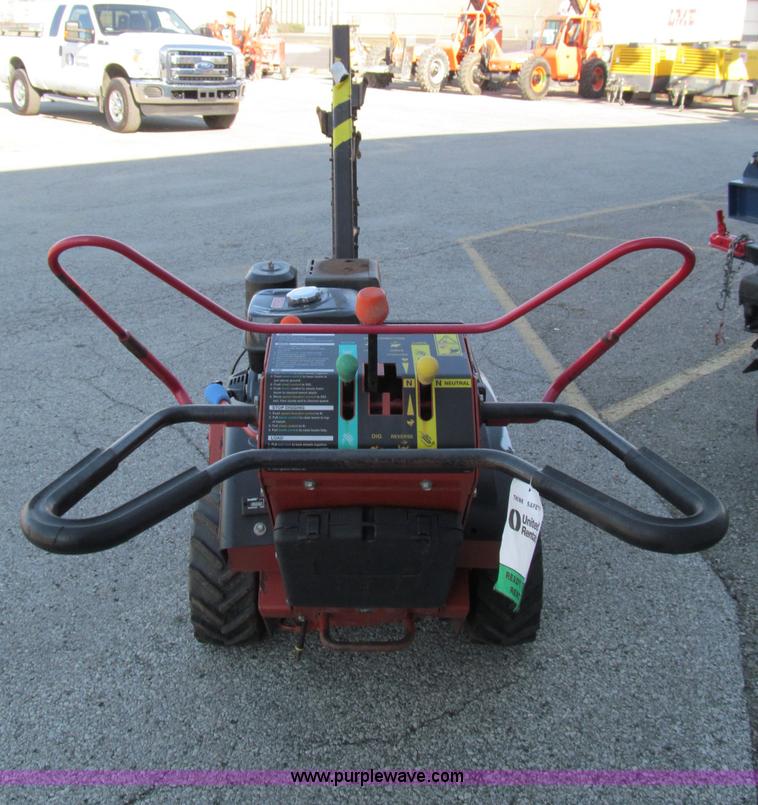 image for item E5729 2007 Ditch Witch 1330H walk behind trencher