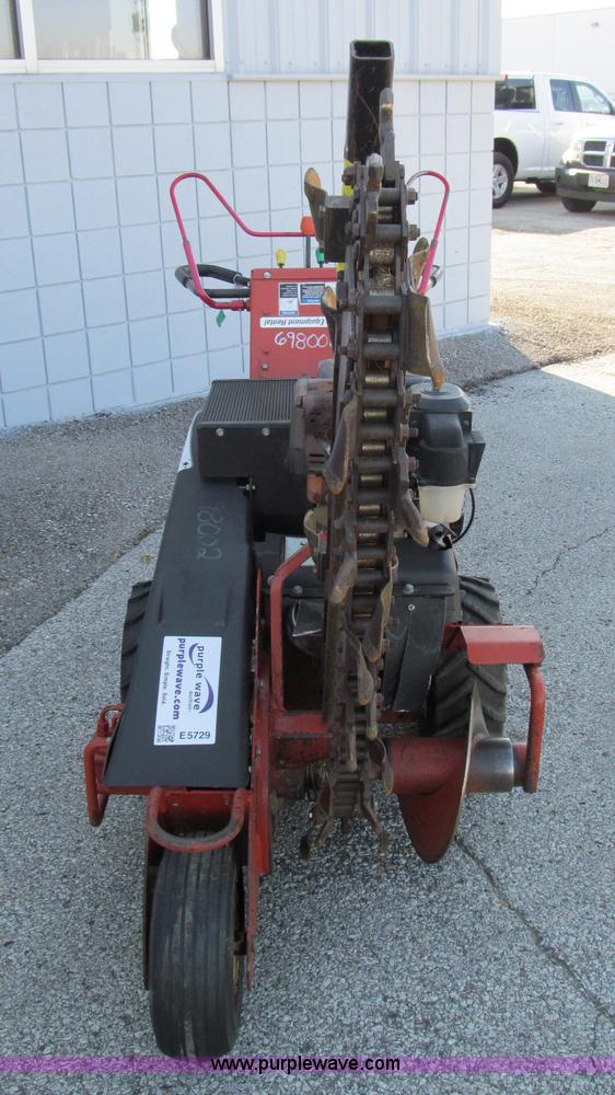 image for item E5729 2007 Ditch Witch 1330H walk behind trencher