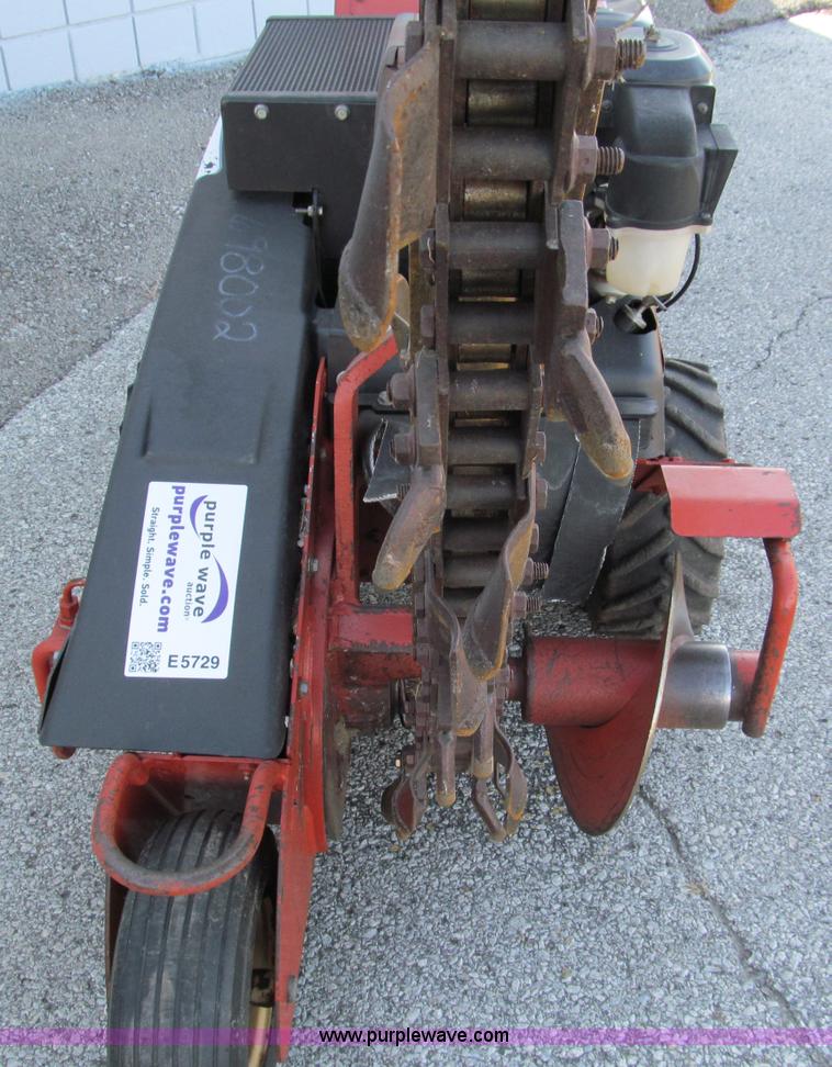 image for item E5729 2007 Ditch Witch 1330H walk behind trencher