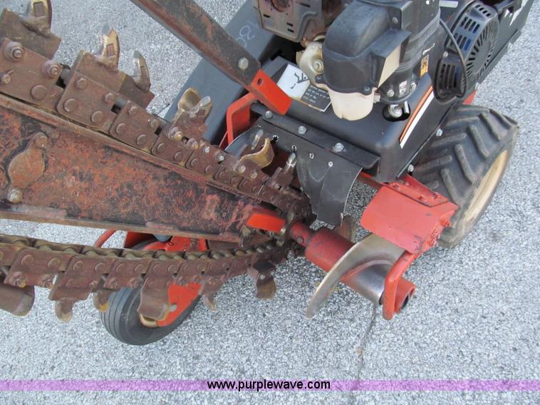 image for item E5729 2007 Ditch Witch 1330H walk behind trencher