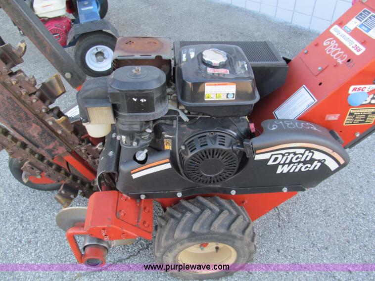 image for item E5729 2007 Ditch Witch 1330H walk behind trencher