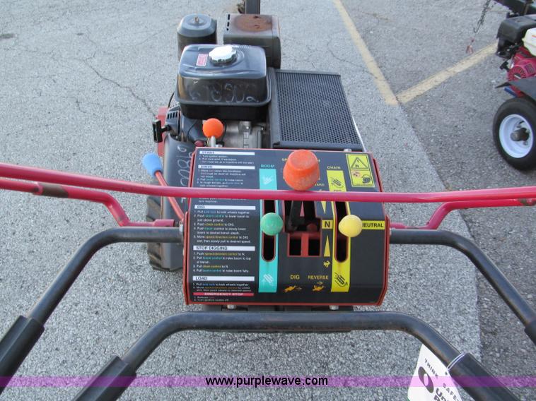 image for item E5729 2007 Ditch Witch 1330H walk behind trencher