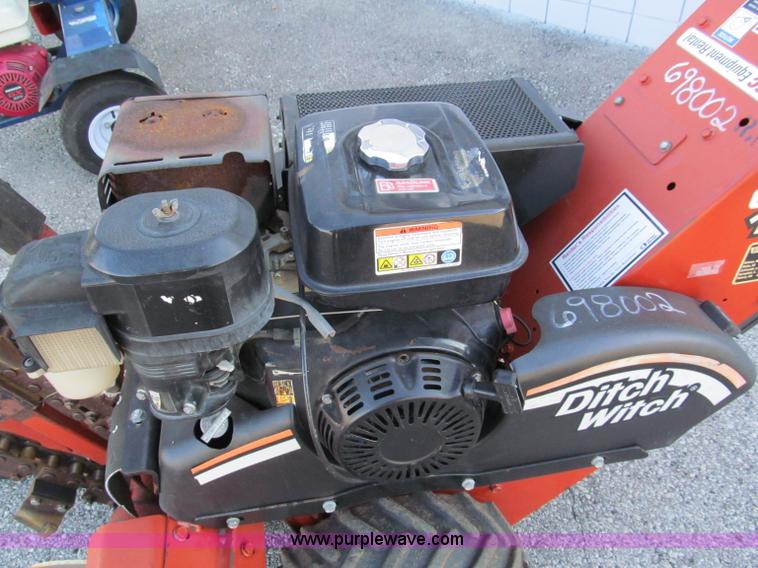 image for item E5729 2007 Ditch Witch 1330H walk behind trencher