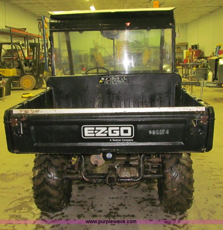 image for item E6001 2007 EZ-GO STS utility vehicle