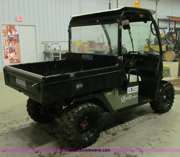 image for item E6001 2007 EZ-GO STS utility vehicle