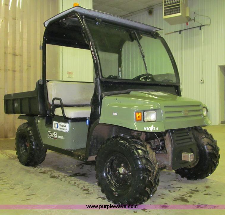 image for item E6001 2007 EZ-GO STS utility vehicle