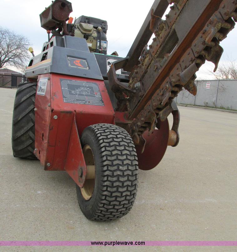 image for item F4001 2006 Ditch Witch 1820 walk behind trencher