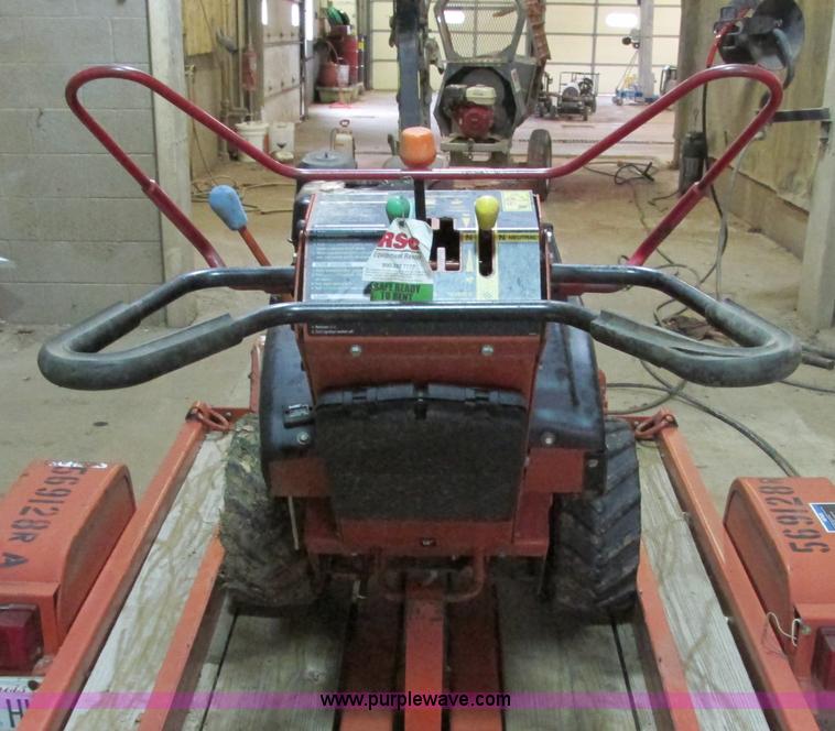 image for item F4002 2006 Ditch Witch 1330H walk behind trencher