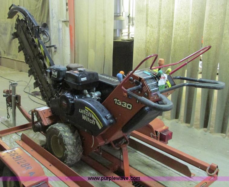 image for item F4002 2006 Ditch Witch 1330H walk behind trencher