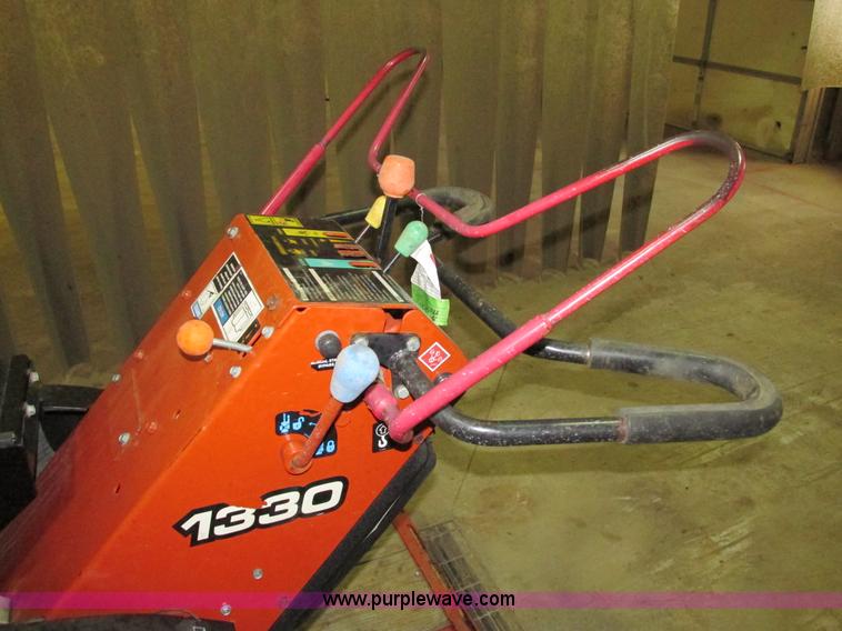 image for item F4002 2006 Ditch Witch 1330H walk behind trencher