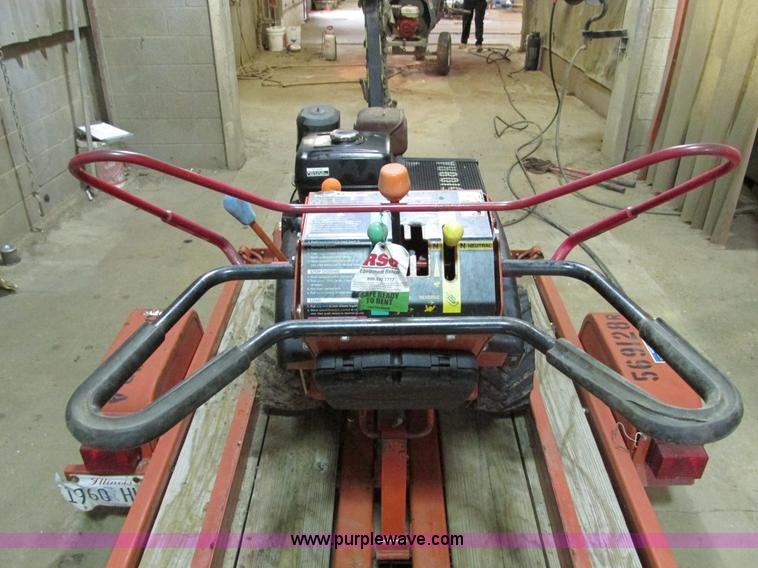 image for item F4002 2006 Ditch Witch 1330H walk behind trencher