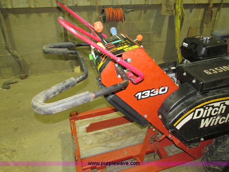 image for item F4002 2006 Ditch Witch 1330H walk behind trencher