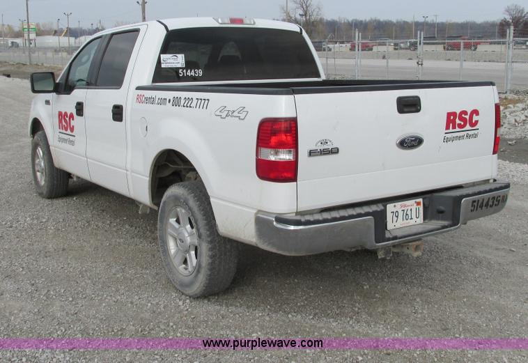 image for item F4005 2004 Ford F150 XLT Super Crew pickup truck