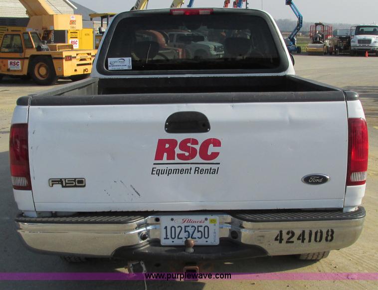 image for item F4045 2002 Ford F150 XLT SuperCab pickup truck