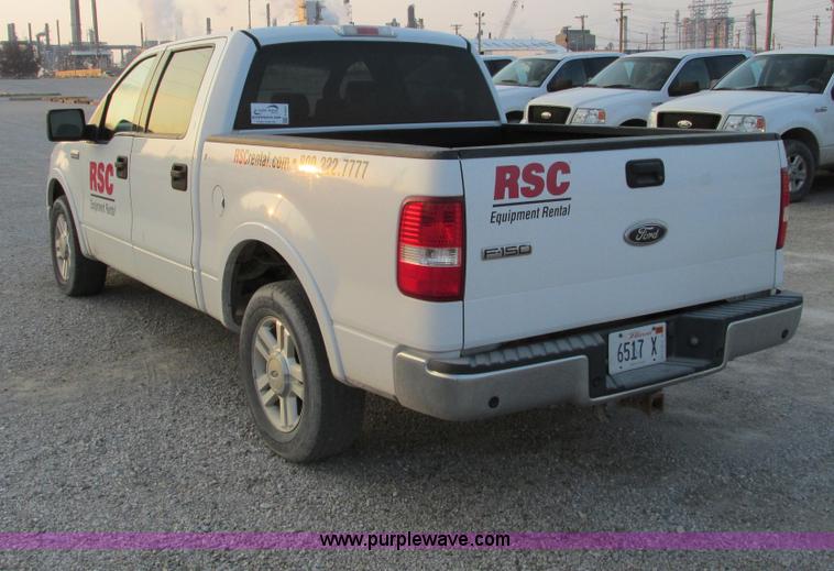 image for item F4051 2004 Ford F150 Lariat Super Crew pickup truck