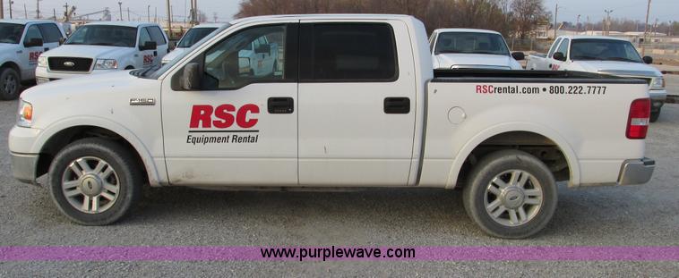 image for item F4051 2004 Ford F150 Lariat Super Crew pickup truck