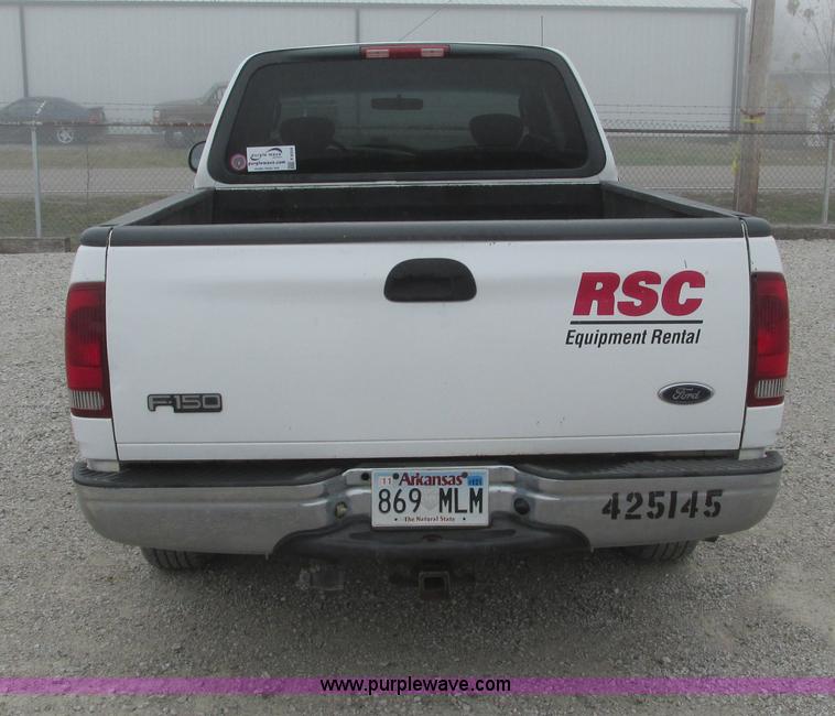 image for item F4054 2002 Ford F150 XLT SuperCab pickup truck