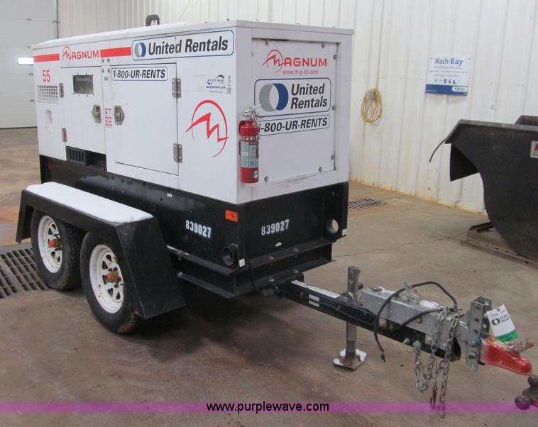 image for item F5796 2006 Magnum Pro MM655 towable generator