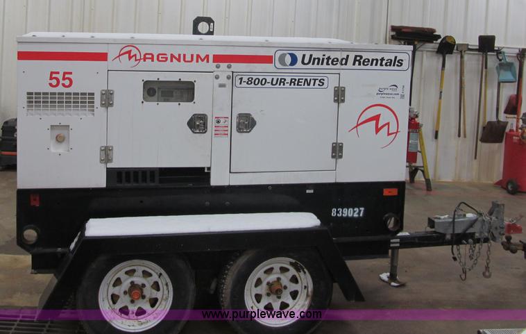 image for item F5796 2006 Magnum Pro MM655 towable generator