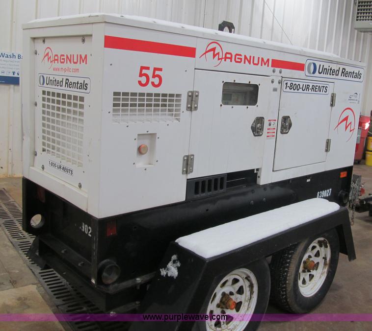 image for item F5796 2006 Magnum Pro MM655 towable generator