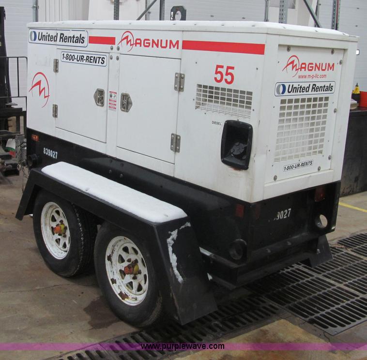 image for item F5796 2006 Magnum Pro MM655 towable generator