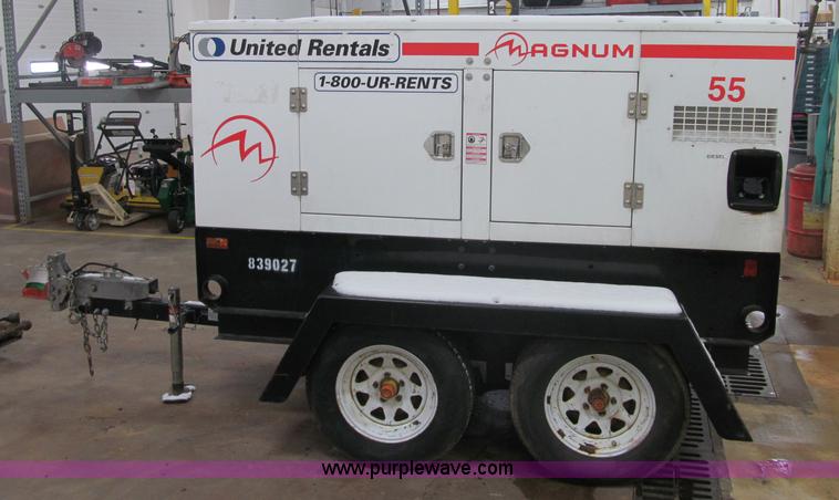 image for item F5796 2006 Magnum Pro MM655 towable generator