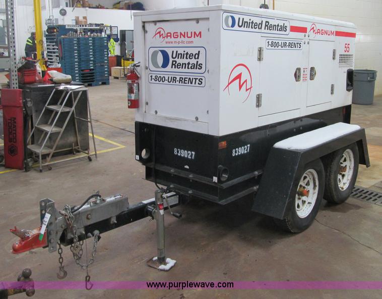 image for item F5796 2006 Magnum Pro MM655 towable generator