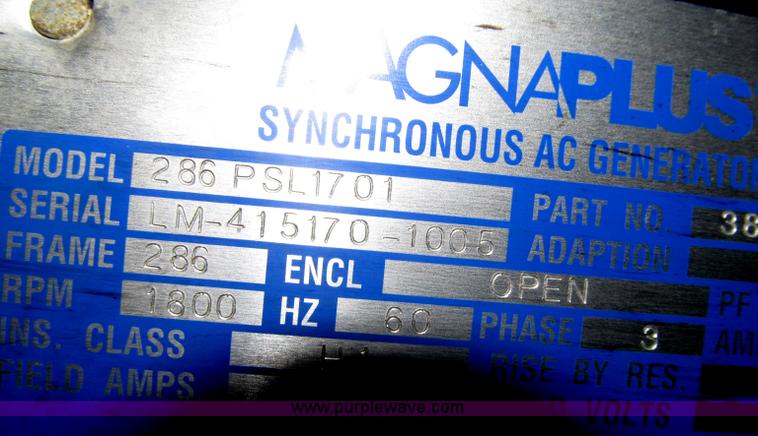 image for item F5796 2006 Magnum Pro MM655 towable generator