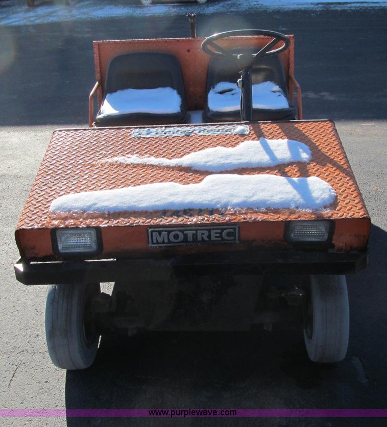 image for item F5797 2005 Motrec E-302 electric cart