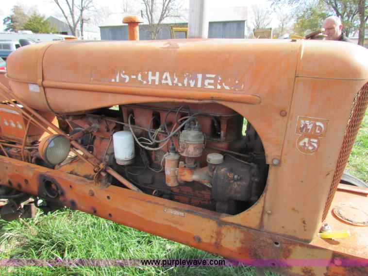 image for item B1663 Allis Chalmers WD45 tractor