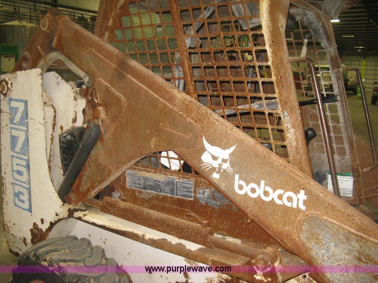 image for item B8327 1992 Bobcat 7753 skid steer