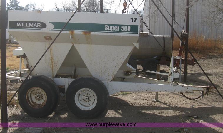 image for item B8328 Willmar Super 500 fertilizer spinner/spreader