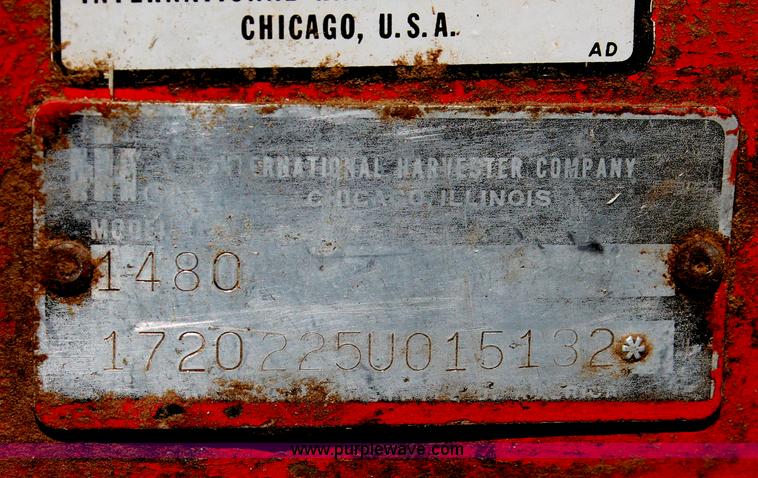 image for item C2856 1980 International 1480 Axial-Flow combine