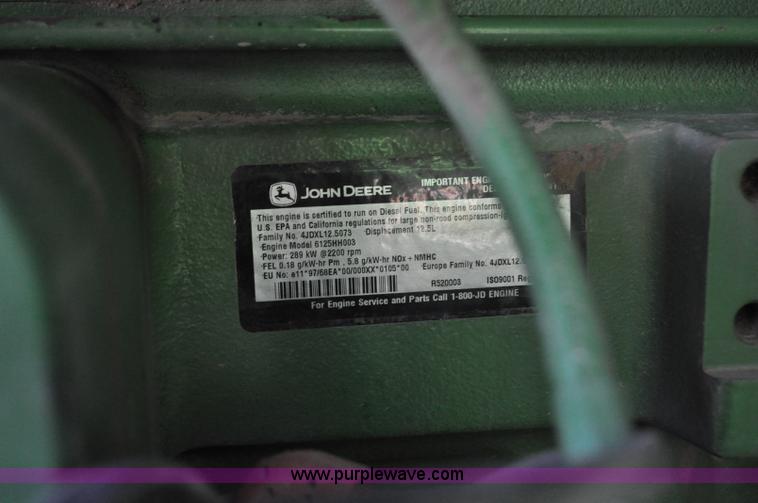 image for item C3226 2004 John Deere 9860 STS RWA combine