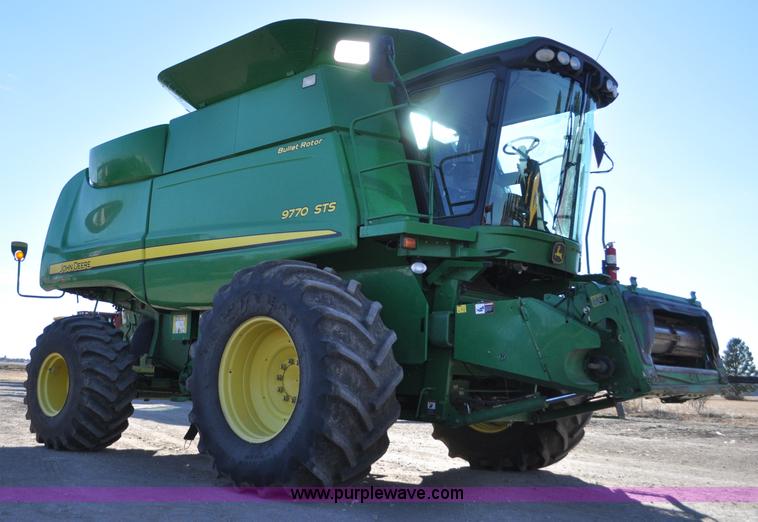 image for item C3230 2008 John Deere 9770 STS RWA combine