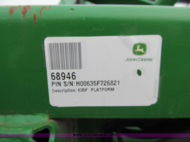image for item D7015 2008 John Deere 635F 35' flex header