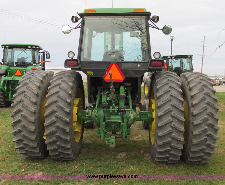 image for item D7016 1990 John Deere 4455 row crop tractor