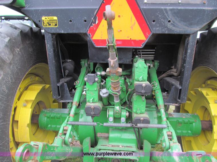 image for item D7016 1990 John Deere 4455 row crop tractor