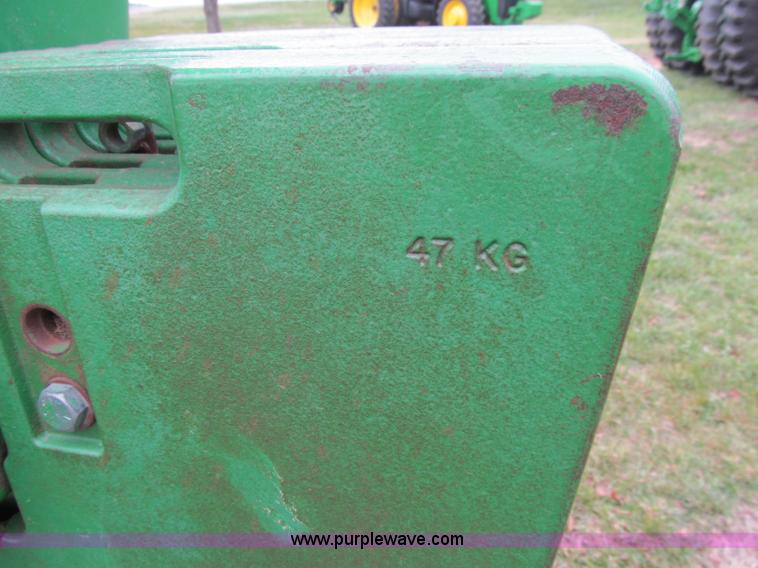 image for item D7016 1990 John Deere 4455 row crop tractor