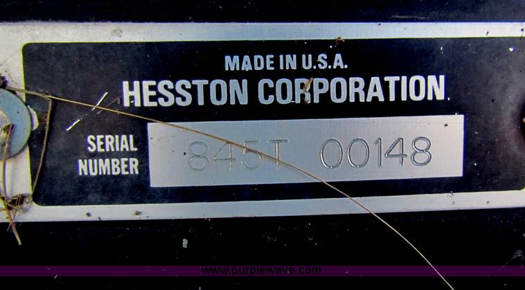 image for item E8173 Hesston 8450 swather